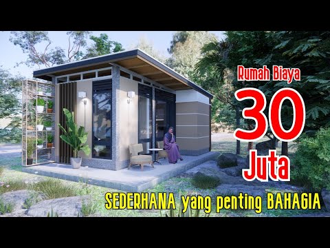 Tiny house! Cara Bangun Rumah 30 JUTA an yang Hemat Waktu dan Biaya