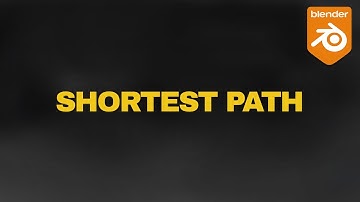 Blender Tips Shortest Path