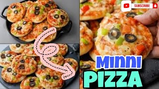 Minni Pizza Recipe At Home Without Oven- Pizza Recipe-Chicken Pakora At Home