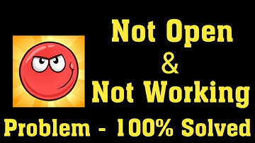 How To Fix Red Ball 4 App Not Open Problem Android & Ios - Fix Red Ball 4 App Not Working Problem
