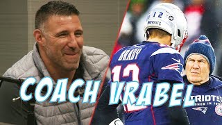 Titans Coach Mike Vrabel On How He Beat the Patriots in the Playoffs & Tom Brady
