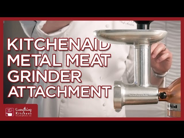 KitchenAid KSMMGA Metal Food Grinder Attachment