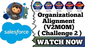 Organizational Alignment (V2MOM) | Salesforce Trailhead | Write a V2MOM | Challenge 2