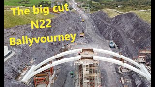 New N22 the big cut at Ballyvourney