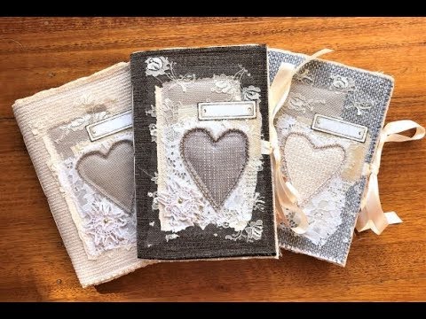 Vintage | Fabric Cover Journals | Flip Through (Etsy Restock)