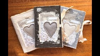 Vintage | Fabric Cover Journals | Flip Through (Etsy Restock)