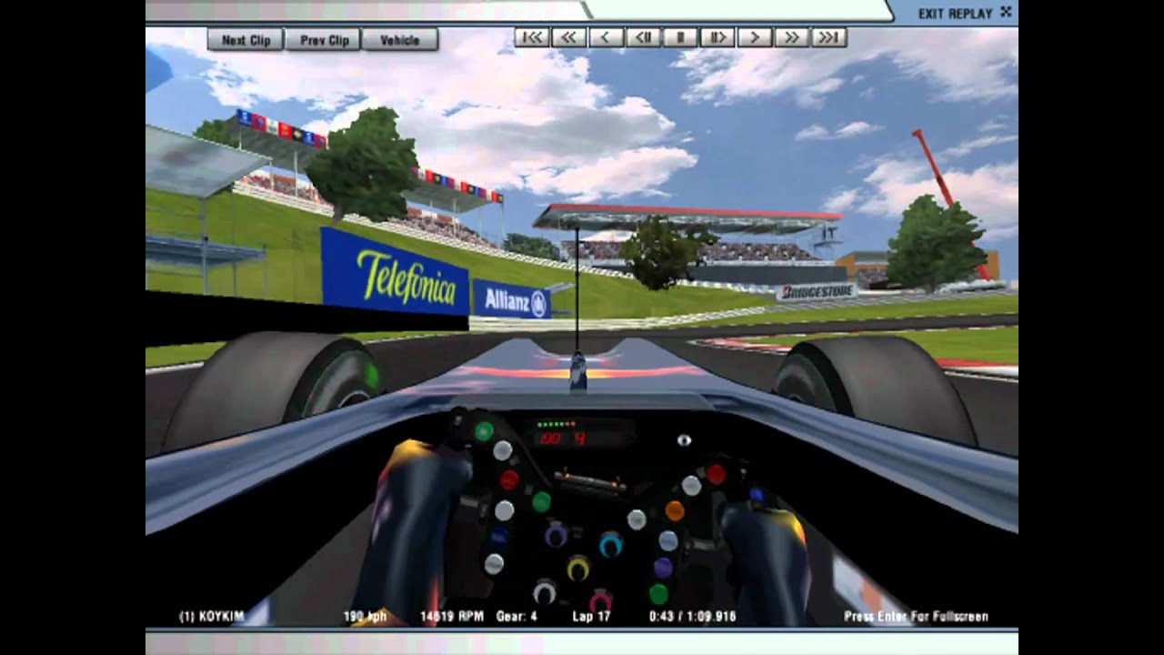 rFactor F1WCP 2010: Interlagos 1:09:915