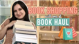 COME BOOK SHOPPING WITH ME & BOOK HAUL 🛍️
