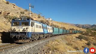 Toshi̇ba Lokomoti̇fleri̇n Çekti̇ği̇ Yük Trenleri̇...