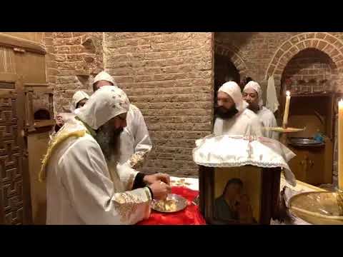 أنا اول كلامى اصيح السلام مديح توزيع برمون وعيد الميلاد الدير المحرق