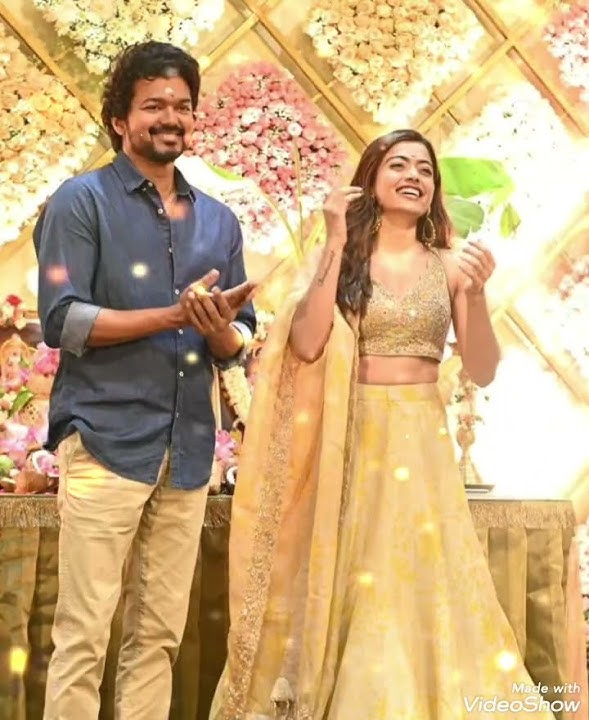Jingucha Jingucha Song Status🔥Vijay Thalapthy And Rashmika Mandanna HD 4K Status❤️#thuglife#jingucha