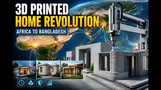 The 3D Printed Home Revolution 🏠 | From Africa to Bangladesh