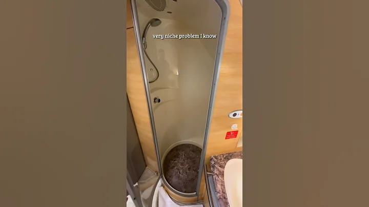 Turbulence in the Emirates A380 shower?😱