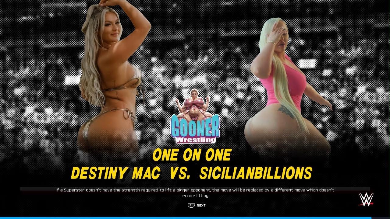 WWE 2K25 Destiny Mac 🆚 Sicilianbillions - YouTube