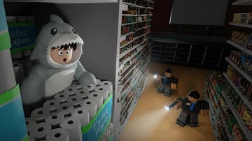 Ik heb een nacht overleefd in een Roblox Mega Store