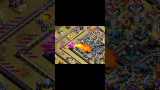 Dragon Duke Fireball Attack is Broken💀🔥#clashofclans #coc #gaming #shorts #viral #new #shorts