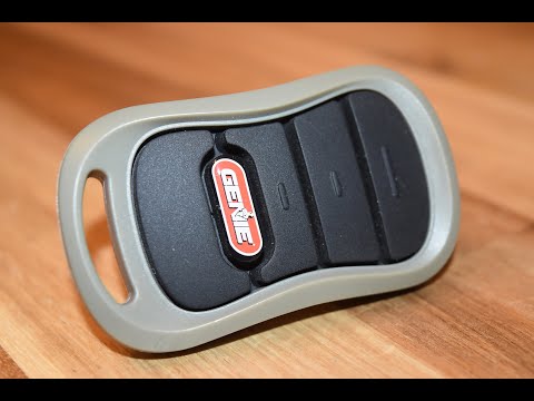 Genie garage door opener remote battery change - EASY DIY