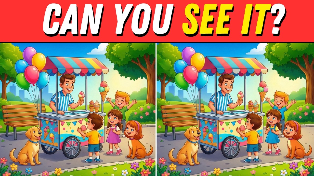 Can YOU Spot ALL the Differences👀? ¡in 70 Seconds!🧠#Mind on Fire