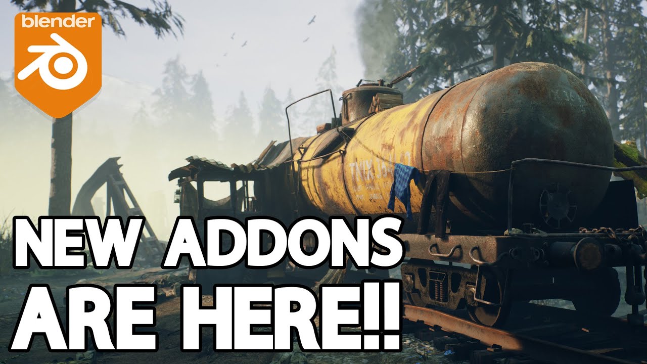 Вышли новые дополнения для Blender.