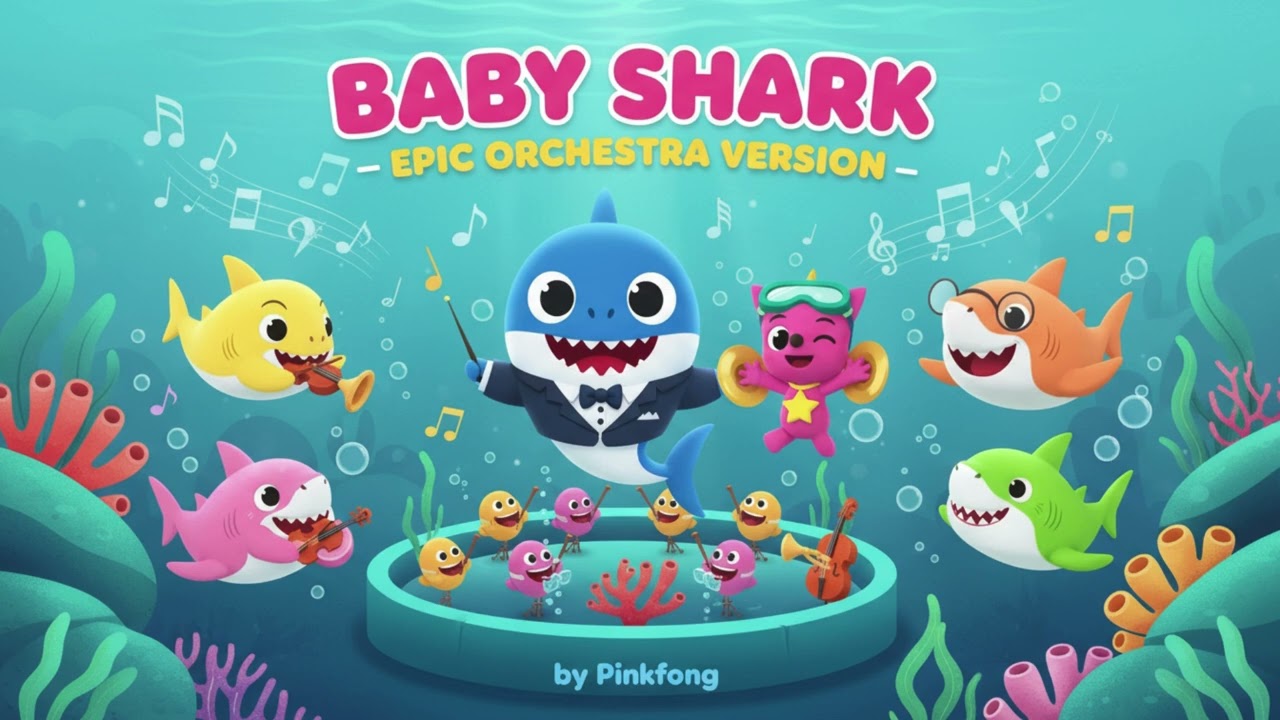 Baby Shark – Epic Orchestra Version (OFFICIAL COVER | Pinkfong)