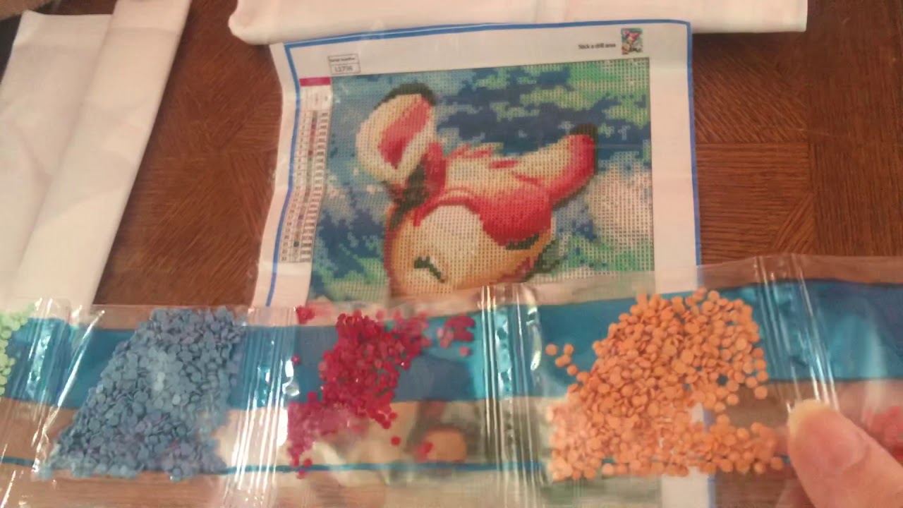 Diamond painting unboxing YouTube