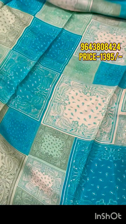 Netra brand muslin fabric price only 1395/- #ranacollection_ #netra #gangasuits #fashion