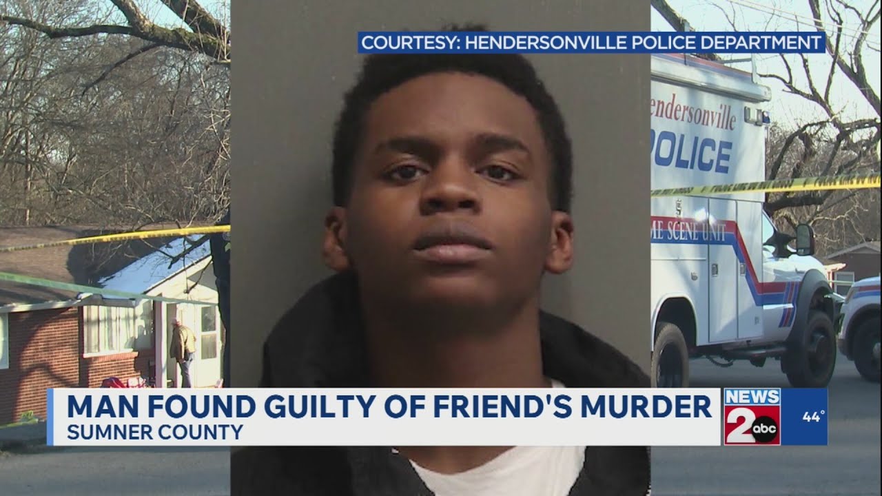Man found guilty of friend's murder in Sumner County