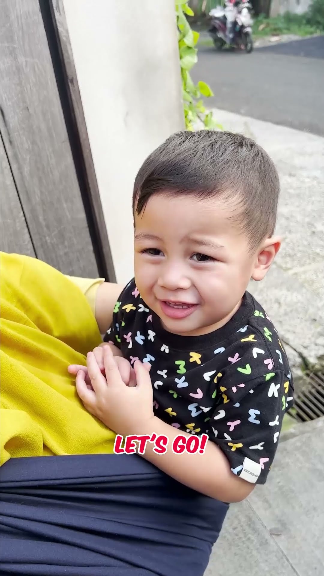 Kenzo lucu banget sih awalnya seneng ? biar sehat ya Kenzo ? #kenzoeldragowong #baimwong