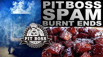 Spam Burnt Ends on the Pit Boss Vertical Smoker #PitBoss #PitBossNation #SpamBurntEnds