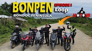 BONPEN LOOP Episode I | Tip ng Bondoc Peninsula Rough Road with MOTOUR PILIPINAS