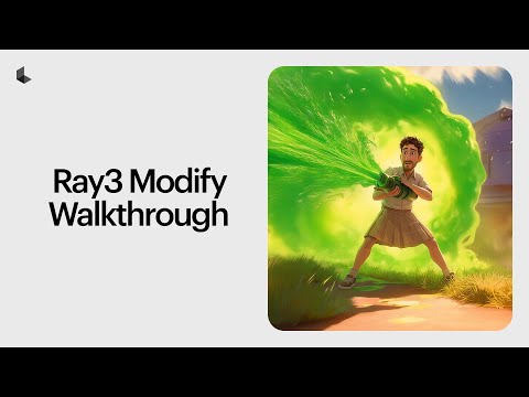 Ray3 修改功能演示