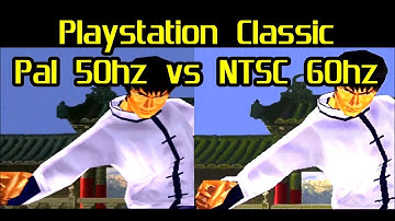 Pal on PlayStation Classic vs NTSC on Playstation