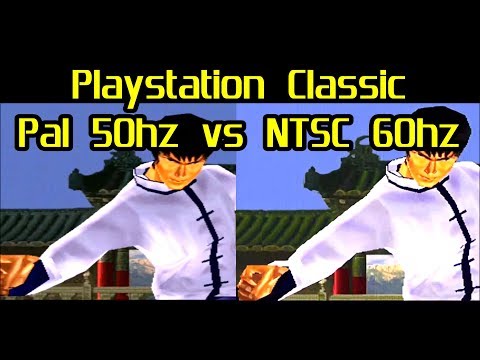 Pal on PlayStation Classic vs NTSC on Playstation