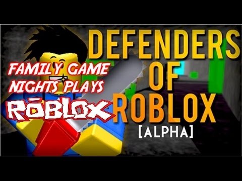 Family Game Nights Plays Roblox Defenders Of Roblox Pc Youtube - bereghost family game night roblox obby