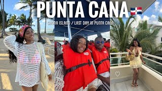 PUNTA CANADA 🇩🇴: SAONA ISLAND / Went on a boat cruise / Last day in Dominican Republic. 