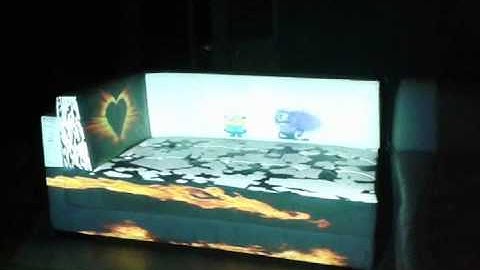 Testing;Projection mapping on Sofa