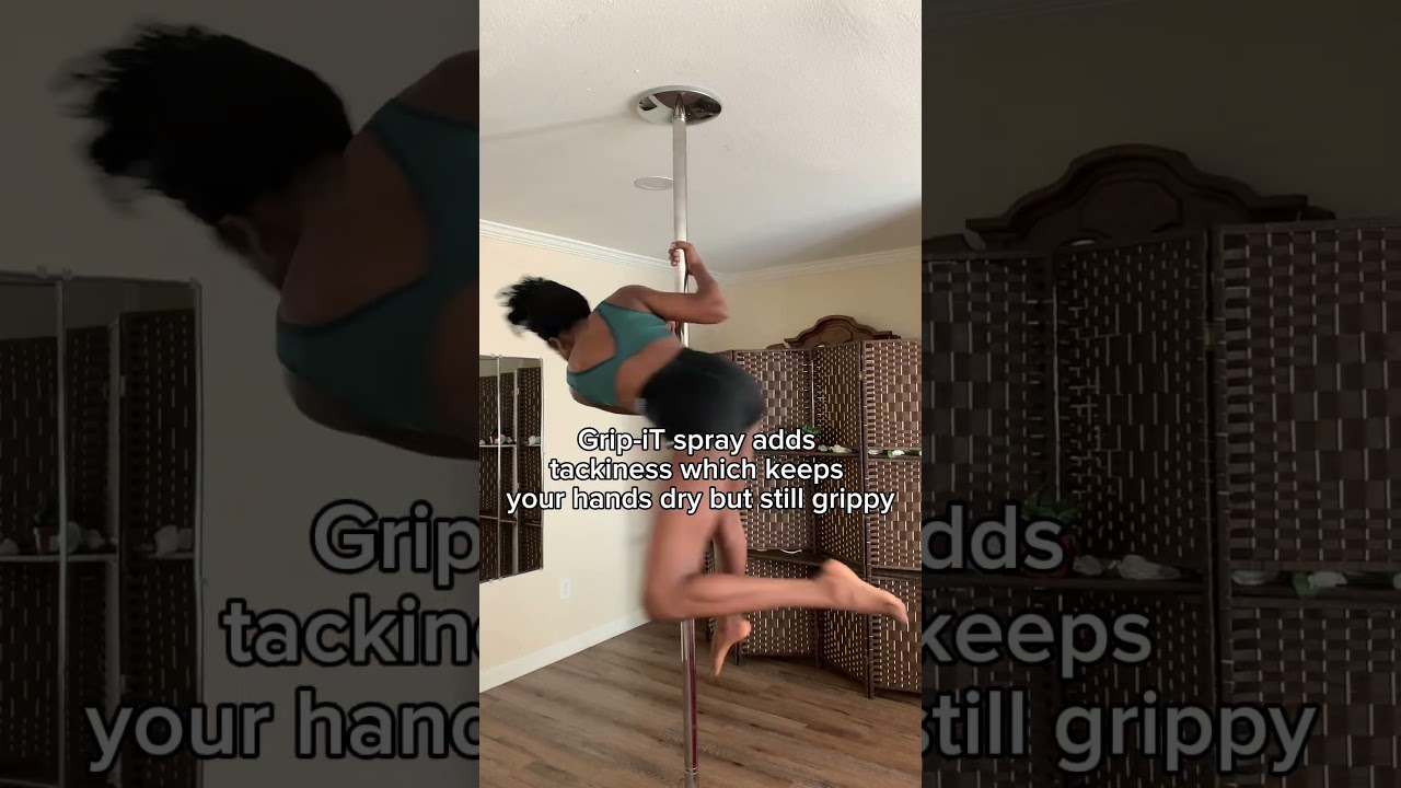 Slipping on the Pole? This Grip Spray Changes Everything | Grip-iT for Pole DancersDry hands ≠ grip
