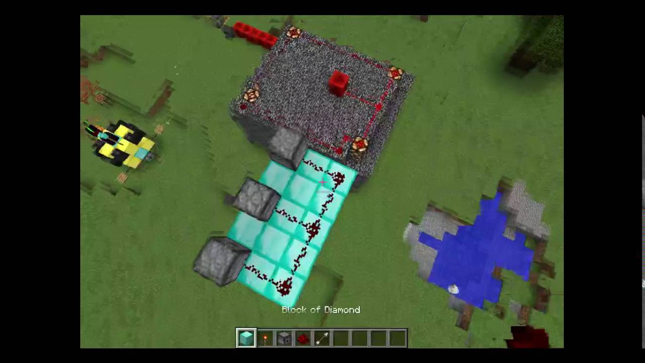 Minecraft Tutorial | How To Build Drop Party Machine | Minecraft - YouTube