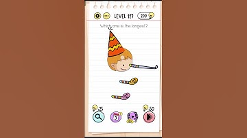 Brain Out Level 127 Challenge!" #relaxingart | Which one is the longest?