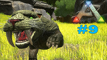 SABERTOOTH TAMING!!! CRAZY KITTY! Ark Survival Evolved EP 9 (Ark Gameplay)