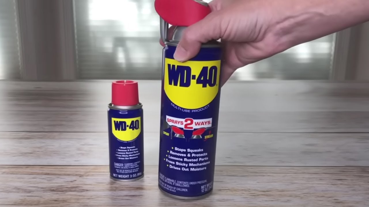 WD 40 Hacks - 13 clever WD 40 uses (not just for degreasing!) 