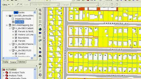 ArcGIS 9.3 Data Mgmt Part 2:  Experienced desktop user employing ArcEditor in a Planning Department