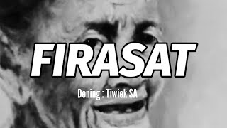 FIRASAT Cerkak dening Tiwiek SA