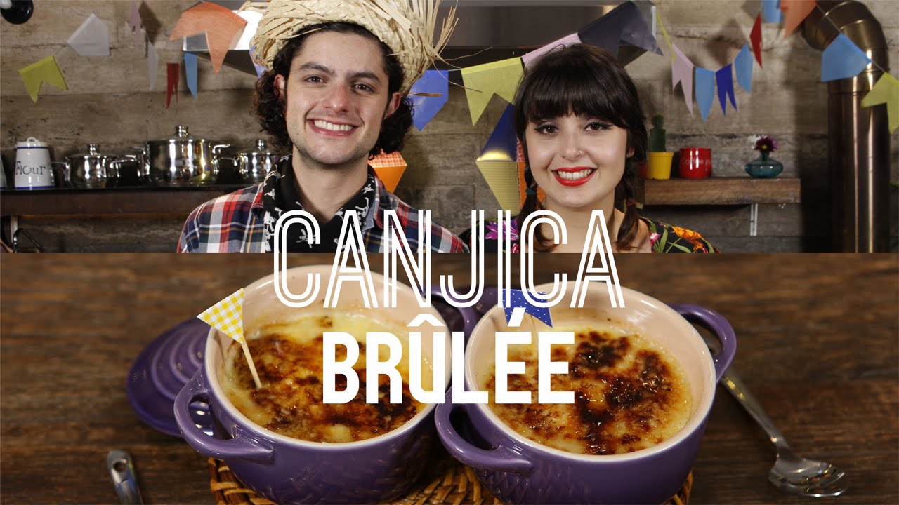 CANJICA BRÛLÉE PRATO DO DIA