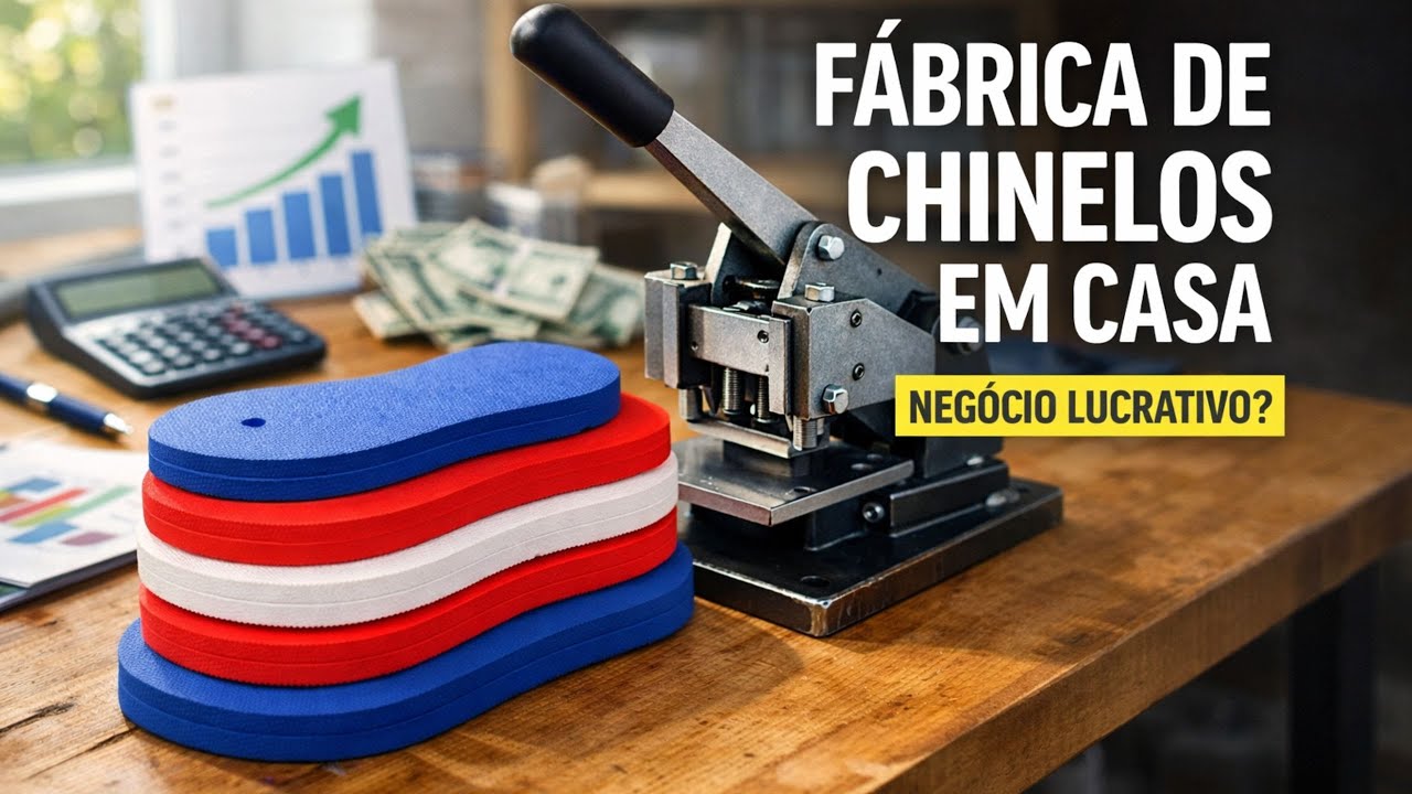 GANHE DE 5 A 10 MIL POR MÊS FAZENDO CHINELOS | Guia Completo para Iniciantes