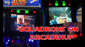 Star Wars Squadrons on modded Arcade1UP Cabinet
