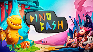 Dino Bash gameplay. Evolve and upgrade your dinosaur armor.