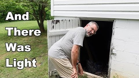 Installing Crawl Space Lights