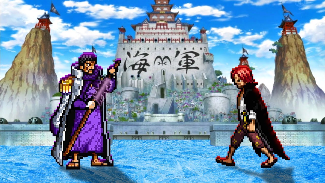 Shanks vs Fujitora in MUGEN - PvAI