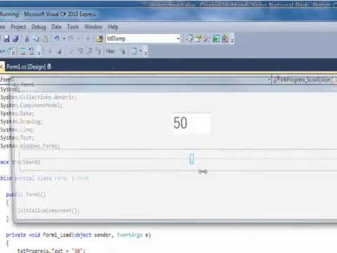 C# Edge 145 - Trackbar